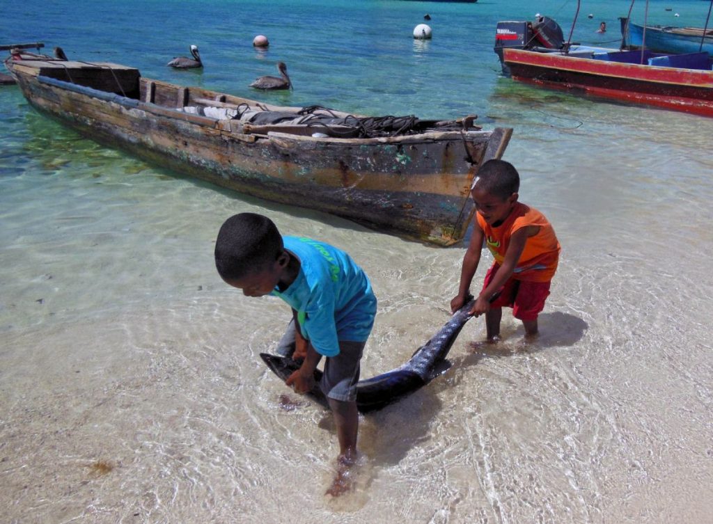 Garifuna boys in Punta Gorda