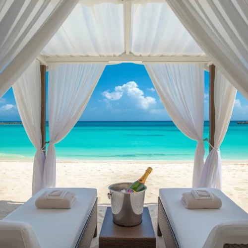 Roatan private spa and wellness experience in a tropical resort setting