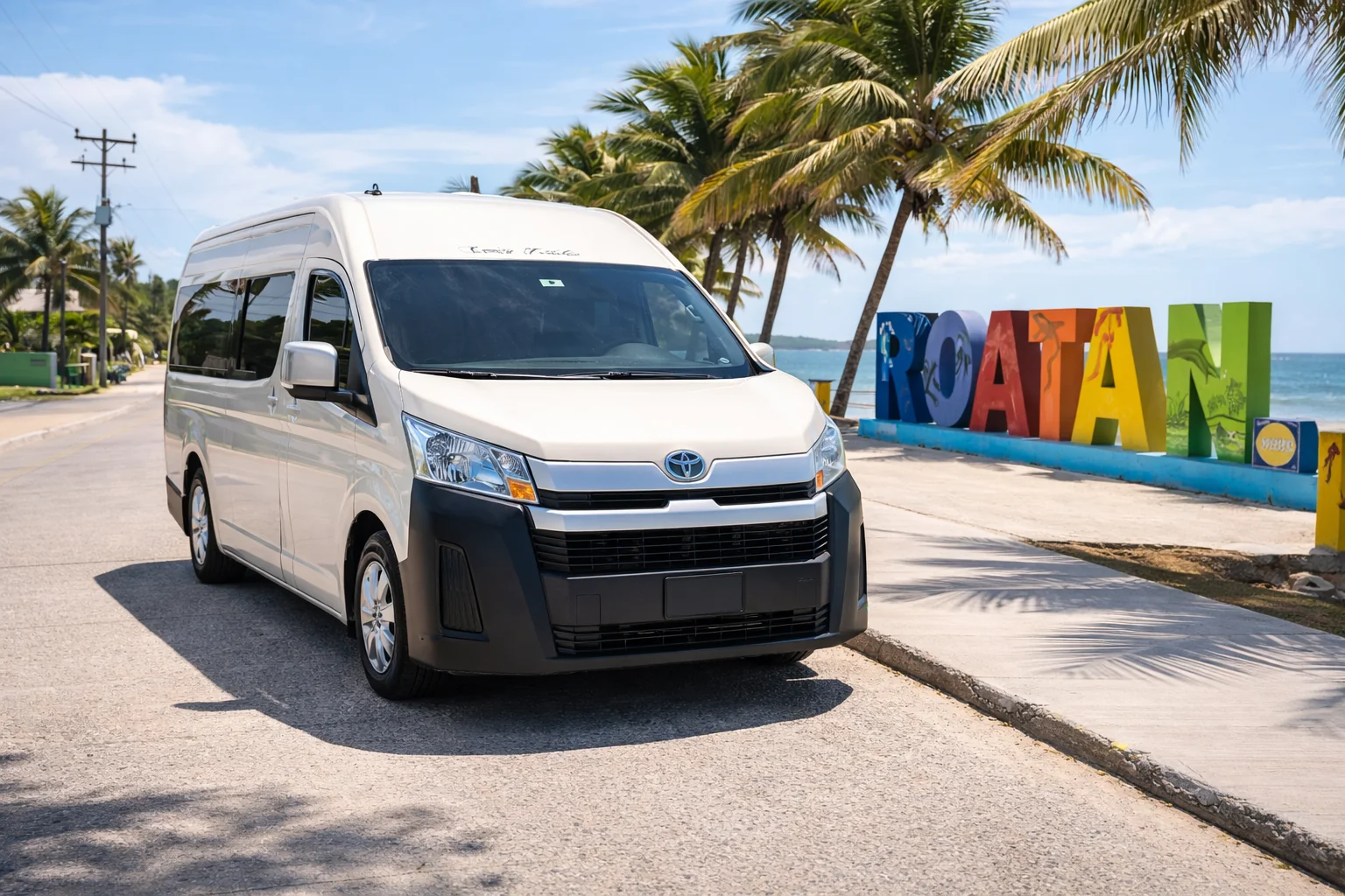 Roatan airport transfer private transportation service