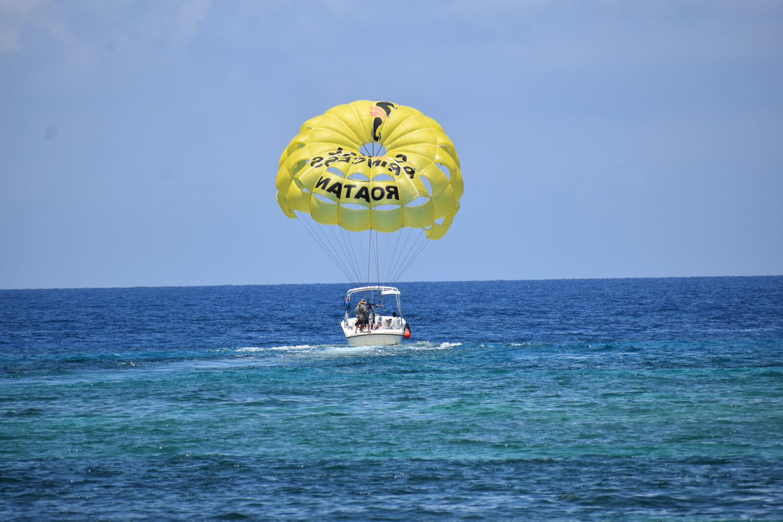 Roatan Zipline Parasailing Tour