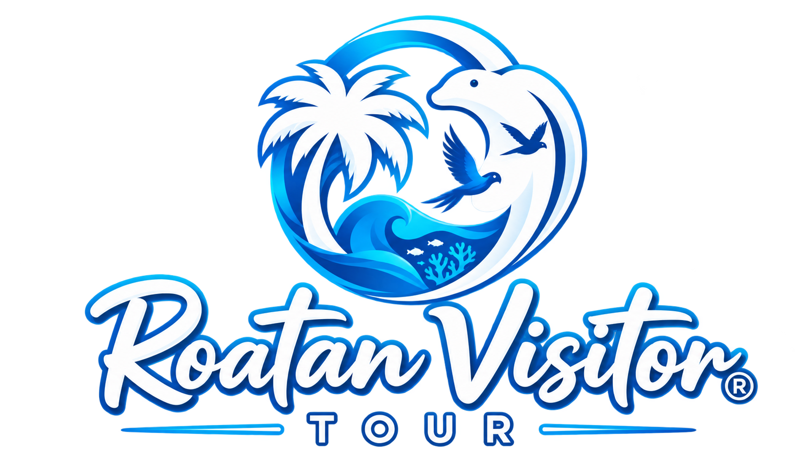 Roatan Visitor Tours horizontal logo